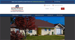 Desktop Screenshot of maxwellfamilyhousing.com